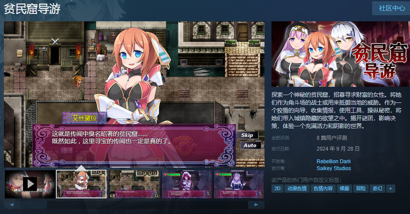 [日式RPG/官中] 贫民窟导游 スラム街案内人 STEAM官中版 [900M/多空转百度微云]-第2张-游戏-飞雪ACG