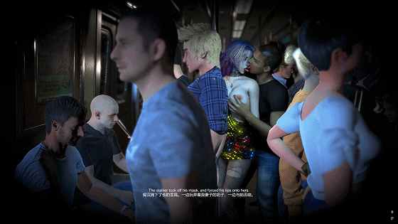 [3D/夫目前犯/NTR] fengying：电车 性感黑丝人妻在丈夫面前被电车痴汉侵犯中出 [中字] [623M/FM/百度]相关图片