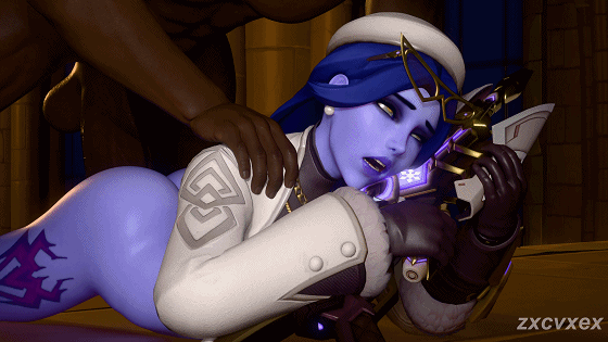 [3D/无修/CV] zxcvxex 1月新作：黑百合+D.Va+杰玛+艾姬德娜 性感御姐激情爆肏 [363M/FM/百度]相关图片