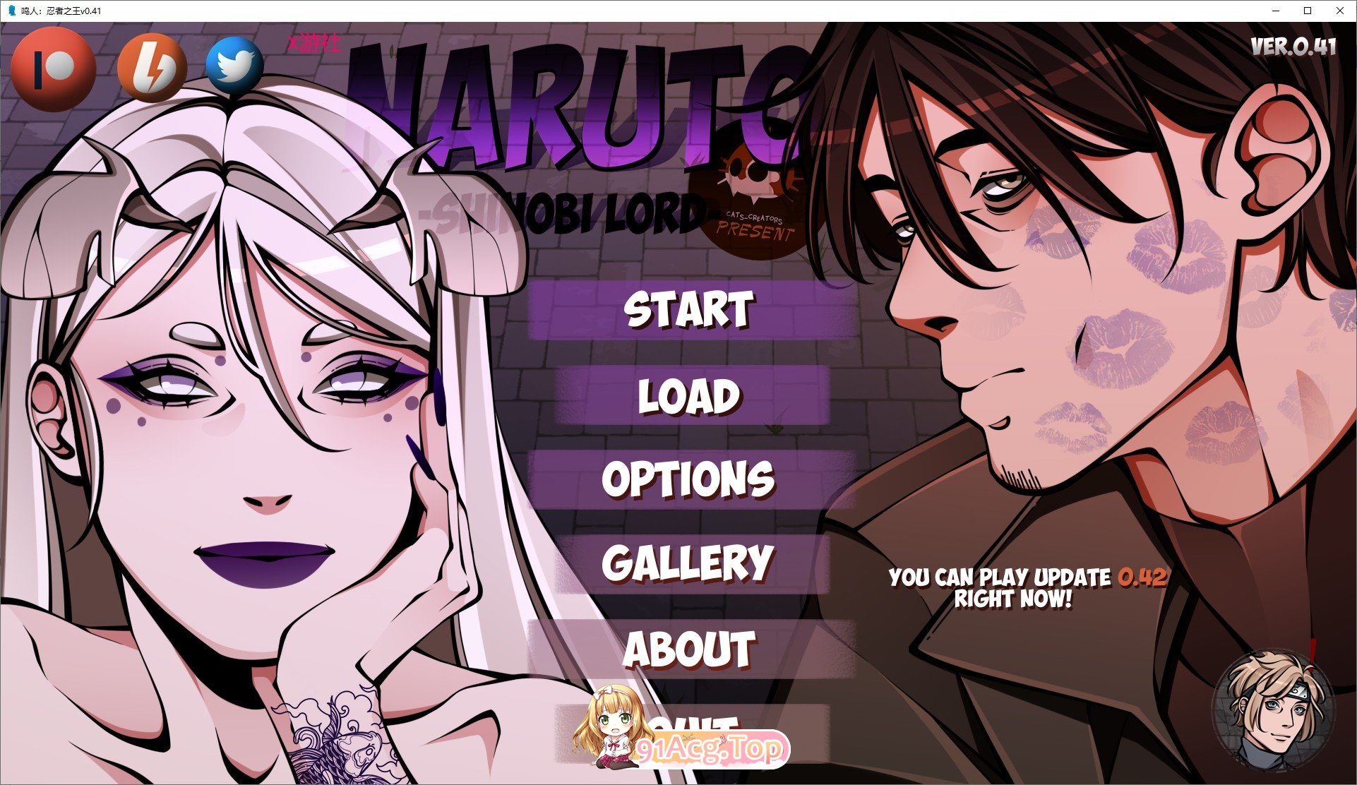 [欧美SLG/汉化/动态]火影忍者：忍者之主v0.41 AI汉化版[PC+安卓][FM/4.8G/百度]-第1张-游戏-飞雪ACG