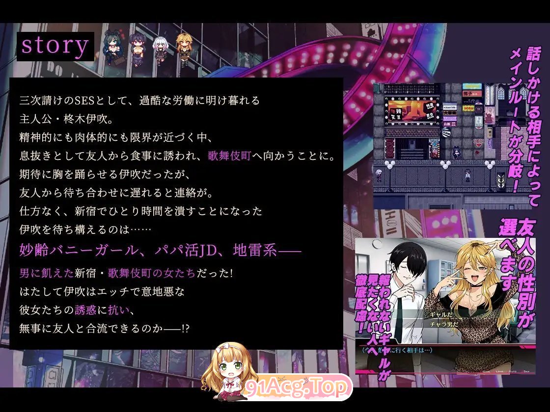 [RPG/汉化] 哥哥，在闲着吗？在歌舞伎町被逆向搭讪，已经结束了 挂载AI汉化版+DLC [更新DLC] [FM/1.7G/百度]-第11张-游戏-飞雪ACG