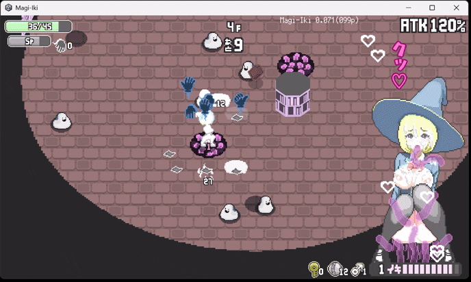 [新作ACT/动态/官中] Magi-Iki～落第魔女与H的魔手～ マジイキ～落第まじょとＨな魔手～ v0.110 官方中文版[FM/百度/1.5G]-第4张-游戏-飞雪ACG