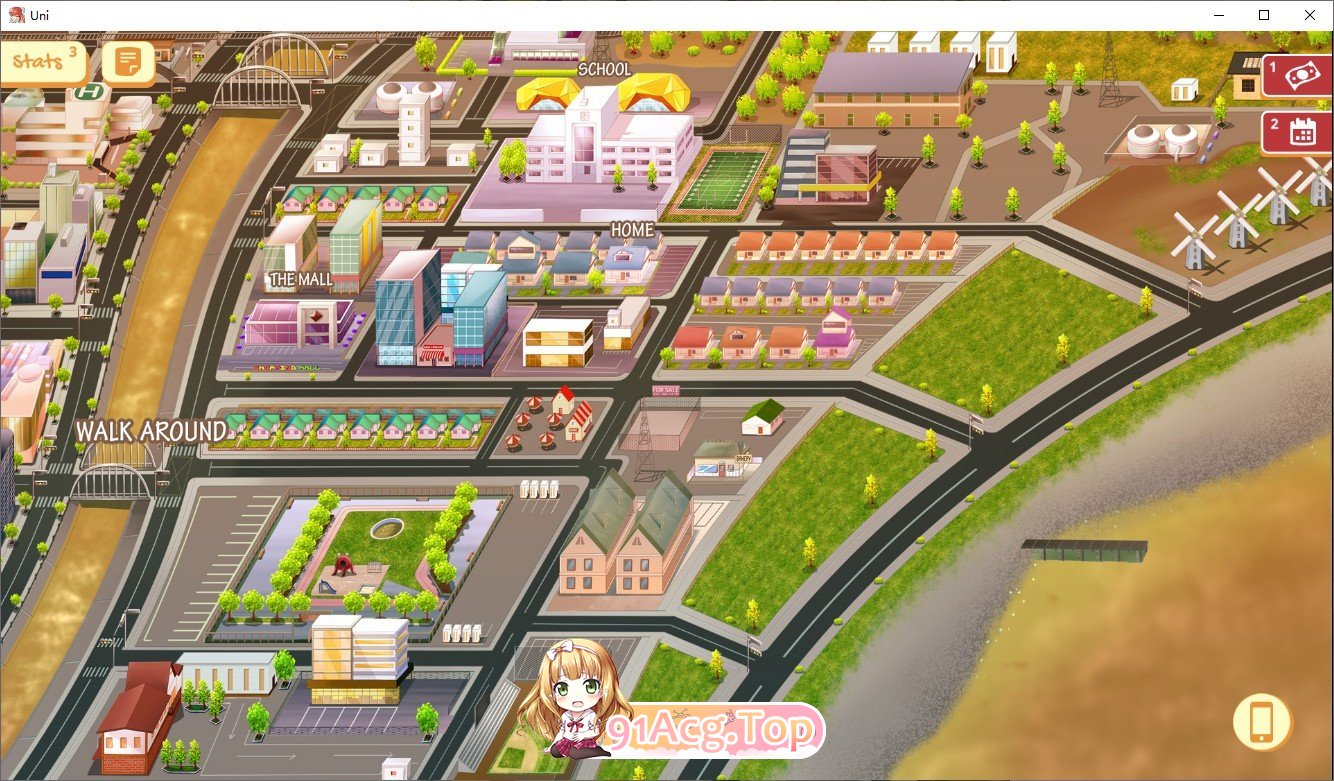 [高自由SLG/汉化]大学生活：Uni Ver0.63.126C AI汉化版[更新][PC+安卓][FM/4.8G/百度]-第5张-游戏-飞雪ACG