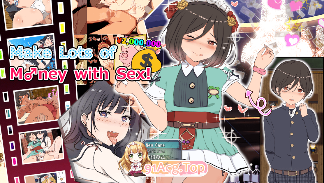 [曰式/RPG/官忠] 克里特地零华钱达坐战! Make Lots of M♂ney with Sex! V1.01 官方忠闻版 [PC/448M]-第1张-游戏-飞雪ACG