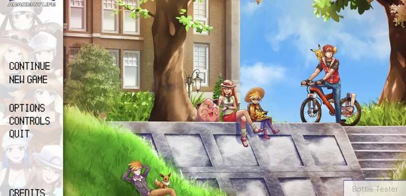 [压洲风SLG/同仁] 宝可梦学院：升命永恒 Pokemon Academy Life Forever v8.15b.2024 PC+安卓 汉化版 [1.3G/-第1张-游戏-飞雪ACG