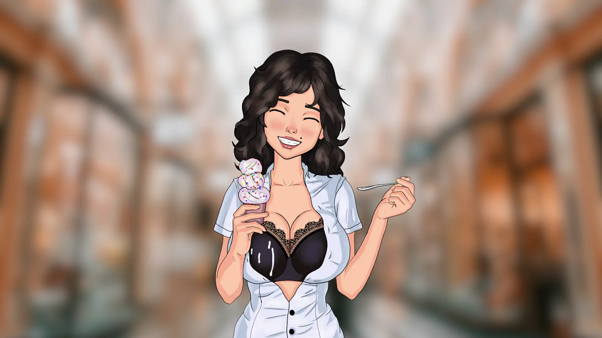 【欧美SLG/AI汉化/巨乳】牛奶少女支线故事：克拉贝尔28.0.0 AI汉化版【PC+安卓/2.85G/更新】-第3张-游戏-飞雪ACG