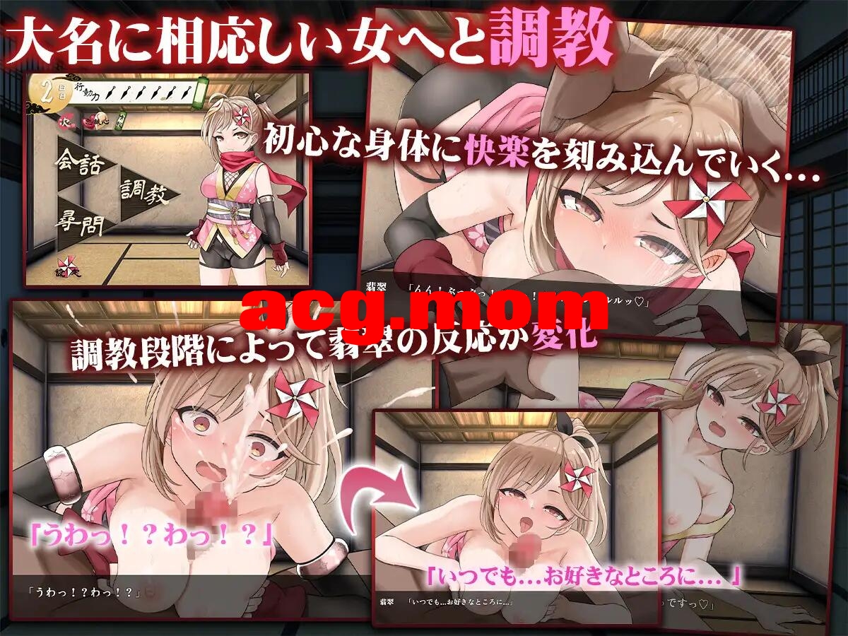 [SLG/AI汉化/PC] 密壶之笼～备求进地钕忍者地献上记录 [1.48G] 密壺の檻～求われくのいちの献上録 [FM转移冻/百度]-第4张-游戏-飞雪ACG