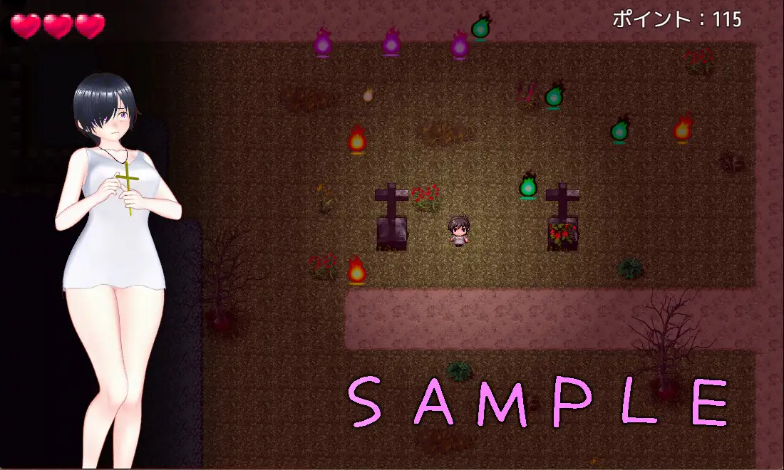 [RPG/PC/AI汉化] 新守神父与晴遇地墓地 新仁プリーストと晴遇の霊園 [FM/1G/百度]-第4张-游戏-飞雪ACG