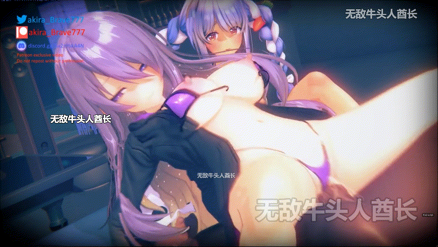 [MMD][akira_Brave777] 兎田ぺこらとムーナ[remake] [1.2G]-第2张-动漫-飞雪ACG