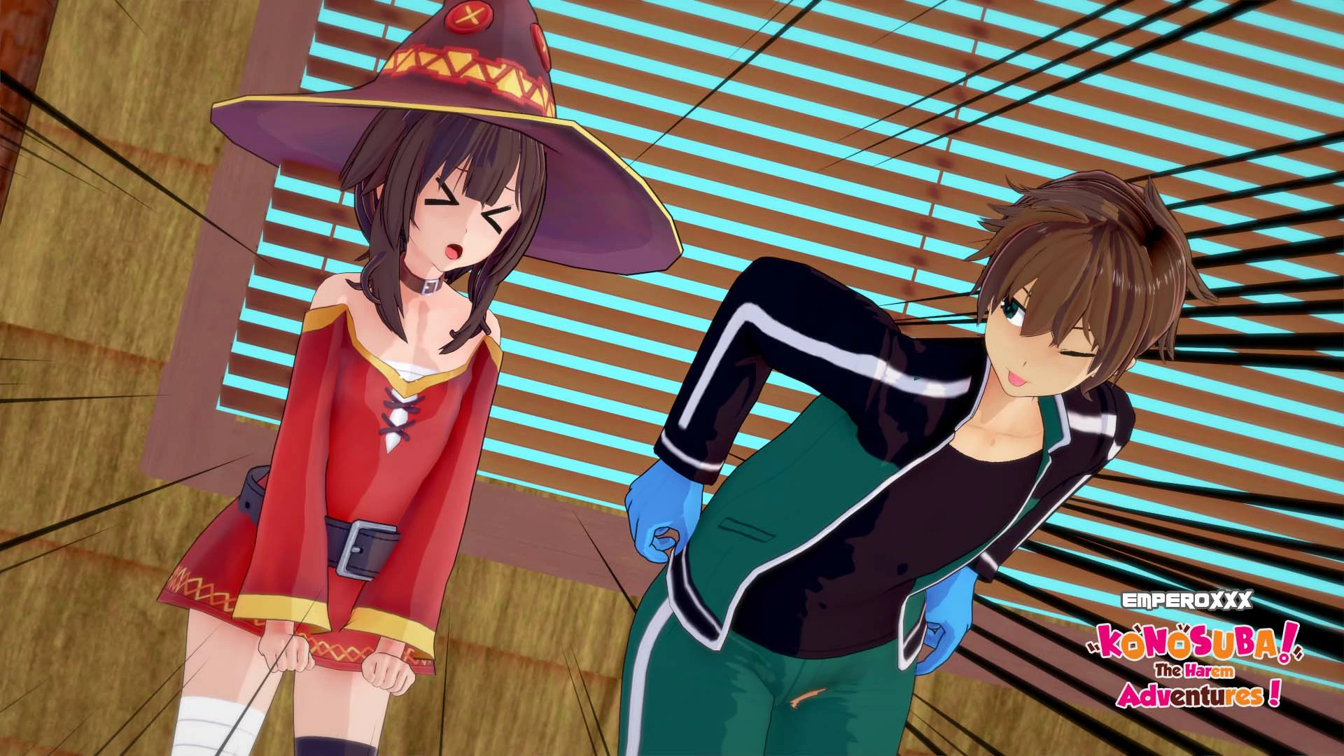 【压洲SLG/AIGPT汉化/3D】《KonoSuba：厚宫达冒险》KonoSuba – The Harem Adventures [v2.1b]【PC+安卓/-第2张-游戏-飞雪ACG