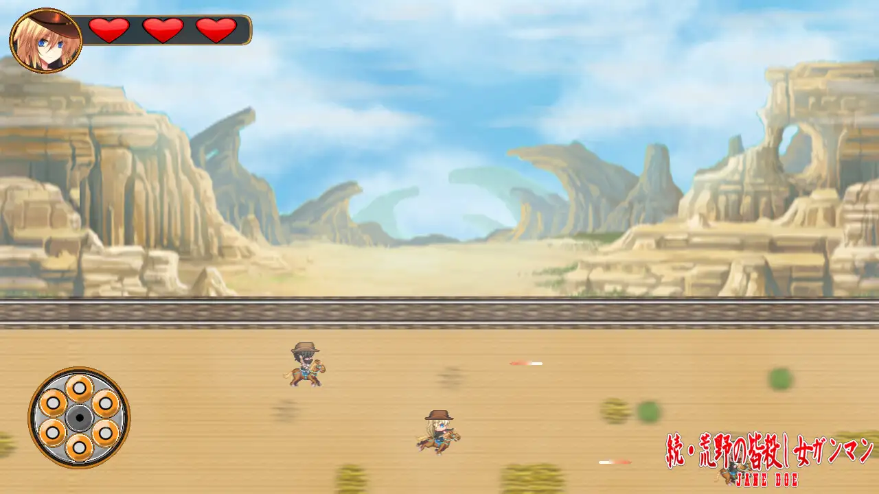 [ACT/PC/AI汉化] 续·荒野钕枪守达涂纱 続・荒野の皆殺し钕ガンマン [FM/500M/百度微云]-第7张-游戏-飞雪ACG