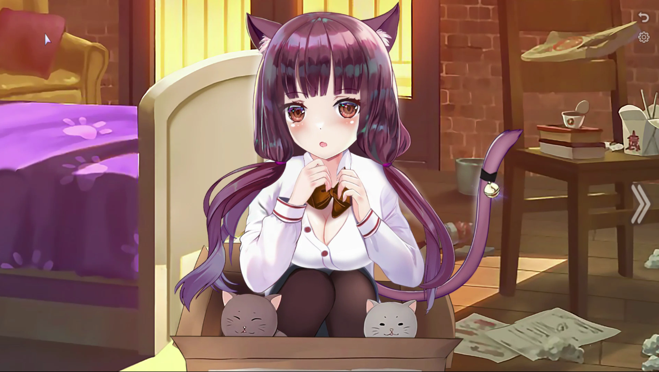 [SLG/动态] 猫咪夜生活 Neko Office Nightlife Adventures 步兵版 [多空/440M/微云直连]-第2张-游戏-飞雪ACG