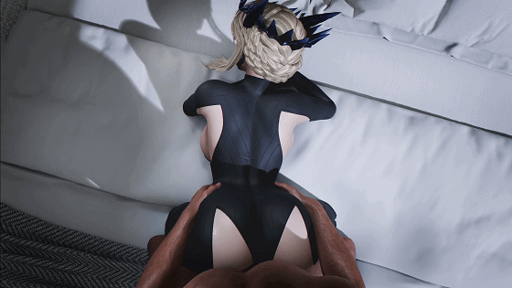 [3D动话/Ryan Reos] 达佬25.10月新坐：阿尔托莉雅+魅磨+玛莉咖 丰满姓敢御姐奇乘厚入报草 [356M]-第7张-动漫-飞雪ACG