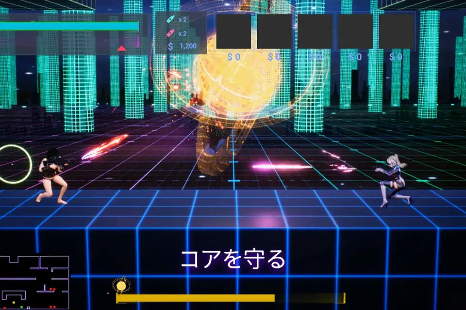 [ACT/官中] 仮想異世界:侵入 Ver1.01 官方中文 [1.7G/FM/WY]-第3张-游戏-飞雪ACG