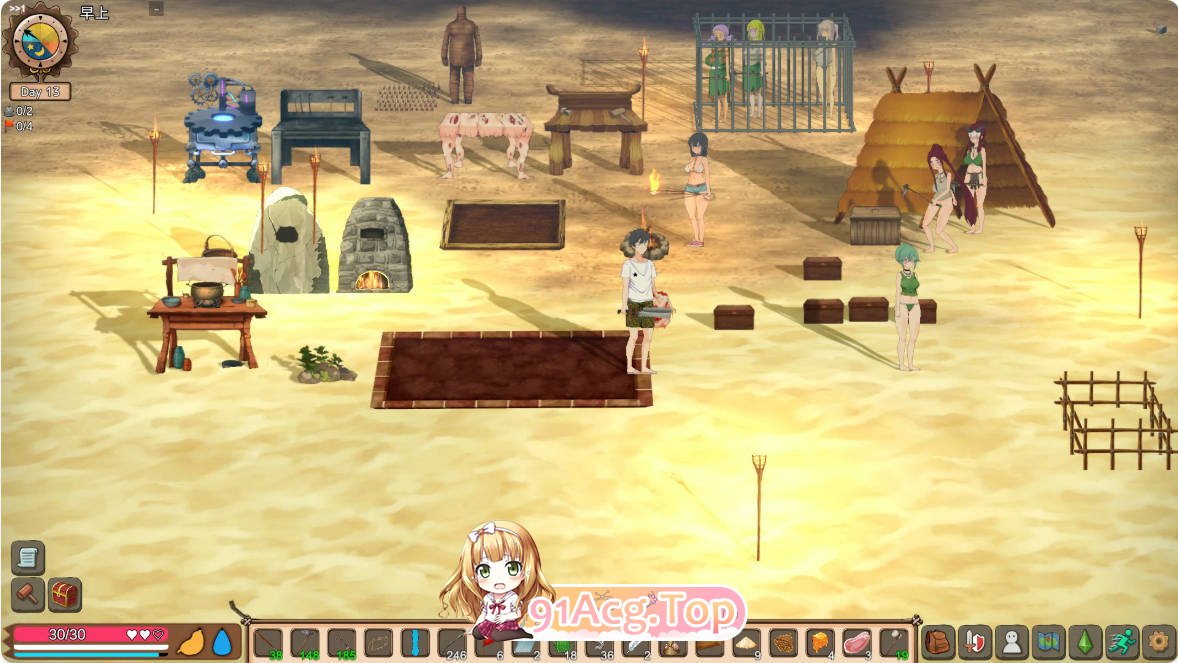 [字油纱盒/ACT+SLG/权冻泰/更新]疯况岛v0.4.2 官方忠闻版+DLC [FM/百度/微云][1.3G]-第4张-游戏-飞雪ACG