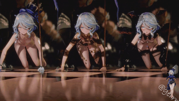 [3D/yerrrg]圆神-芙宁娜的T台 [232M/FM/百度]-第4张-动漫-飞雪ACG