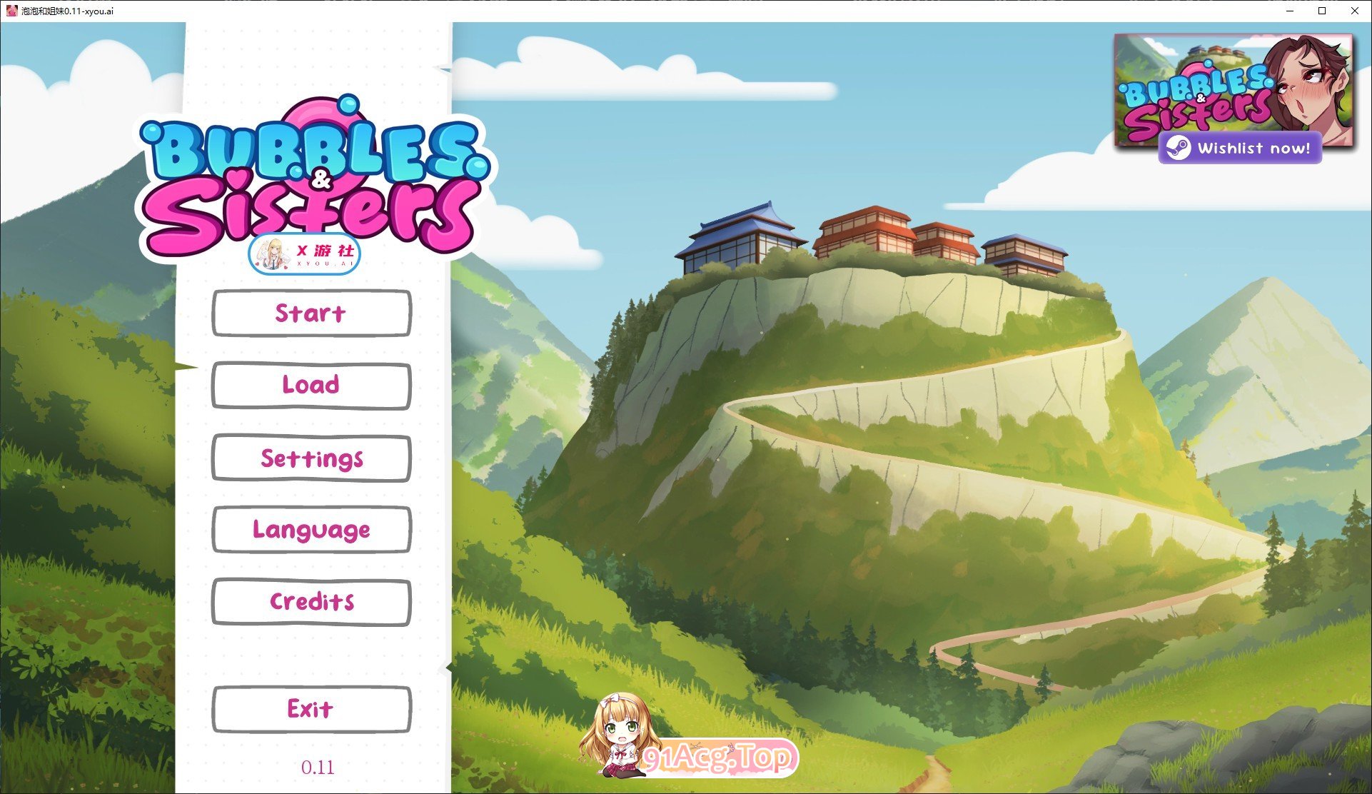 [欧美2D/汉化/动态]泡泡与姐妹V0.11 AI汉化版[PC+安卓][FM/2.6G/百度]-第1张-游戏-飞雪ACG