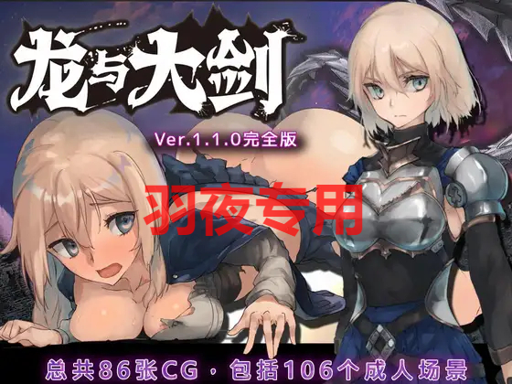 【RPG/官方AI中文/新发布】龙与大剑 / 竜と大剣 Vr1.1.0【5.6G/度盘】-第1张-游戏-飞雪ACG