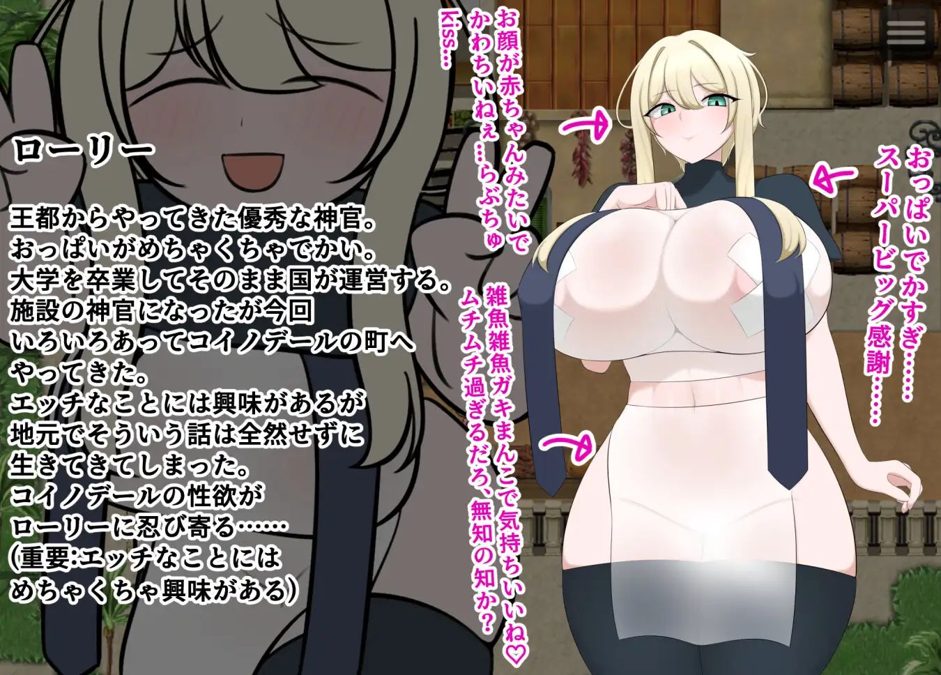 [RPG/PC/AI汉化] 劳瑞与郝瑟之城 ローリーとスケベな街 Ver2025.05.05 [FM/500M/百度微云]-第1张-游戏-飞雪ACG