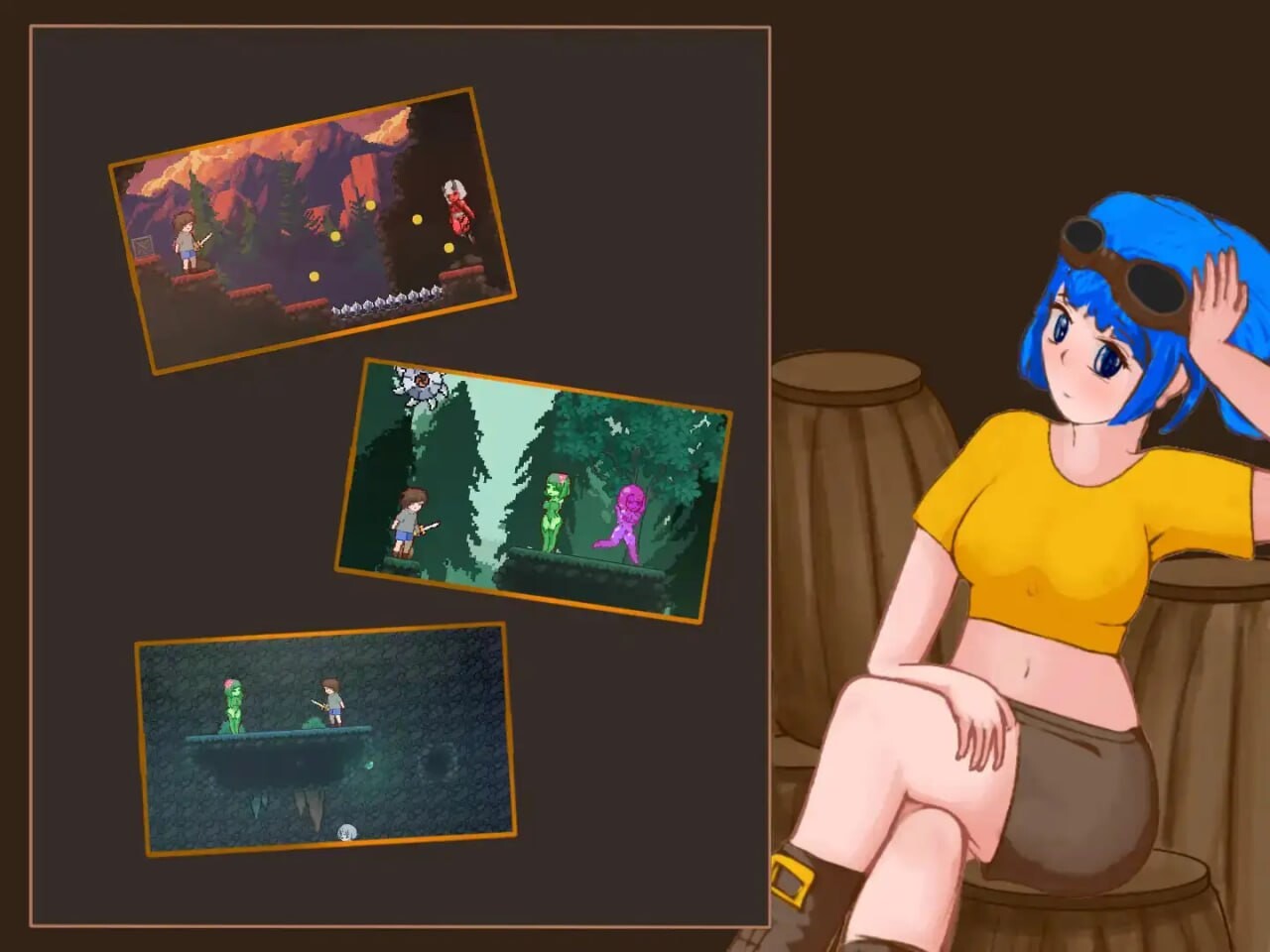 [ACT生肉PC像素冻泰]终末地瓦尼压 ラストヴァニア  Lustvania v1.0.1  [FM/BD 193M]-第2张-游戏-飞雪ACG