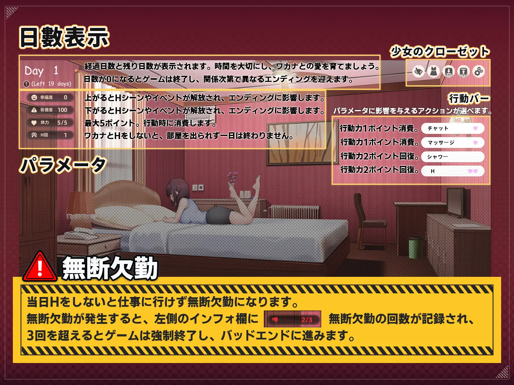 [互动SLG] 神的恶作剧房间 人妻前辈与禁断的SEX V1.0 官中版 [1.50G]-第5张-游戏-飞雪ACG