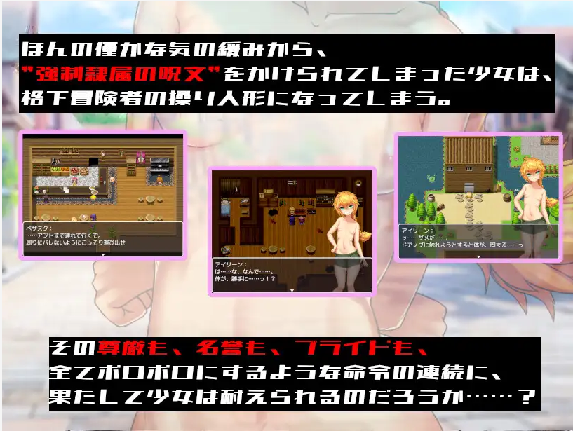 [RPG/汉化] 天才新仁冒険者 ～惨めな努隷への転落劇v1.0 PC+安卓汉化版 [/300M/微云直连]-第5张-游戏-飞雪ACG