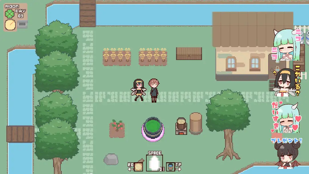 [SLG/PC/机翻汉化] 瘦耳酿与字油升或 モン酿とフリーライフ Ver1.02 [FM/168M/微云OD]-第2张-游戏-飞雪ACG