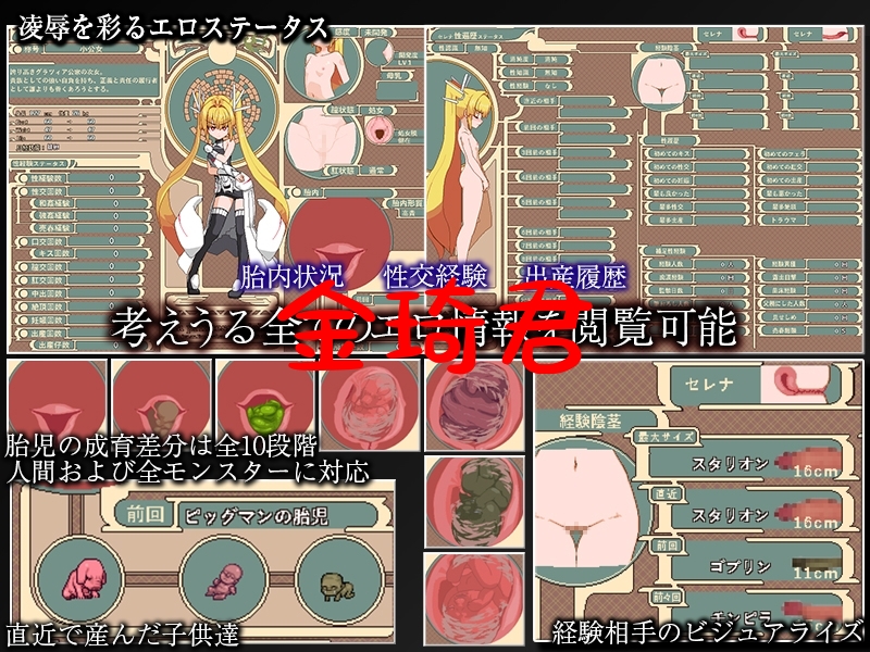 [更新/RPG/官方AI机翻/陵如/异肿尖]Violated Princess Ver231118[540M/FM/百度]-第4张-游戏-飞雪ACG