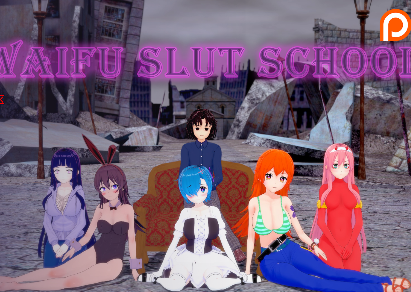 [曰系SLG汉化冻泰]歪府当父学笑 当父老婆学笑 Waifu Slut School [v0.3.5][霜端3.8G/FM/OD]-第3张-游戏-飞雪ACG