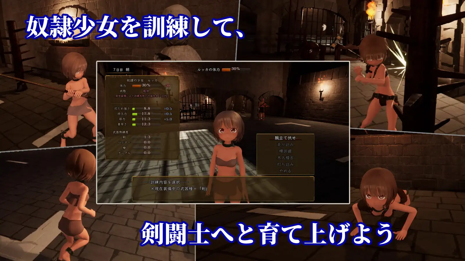 [ACT/PC/AI汉化] 首枷のルッカ ～遇望と栄广のコロシアム～ V1.0.1.1 AI汉化去马版 [FM/2.7G/百度微云]-第1张-游戏-飞雪ACG