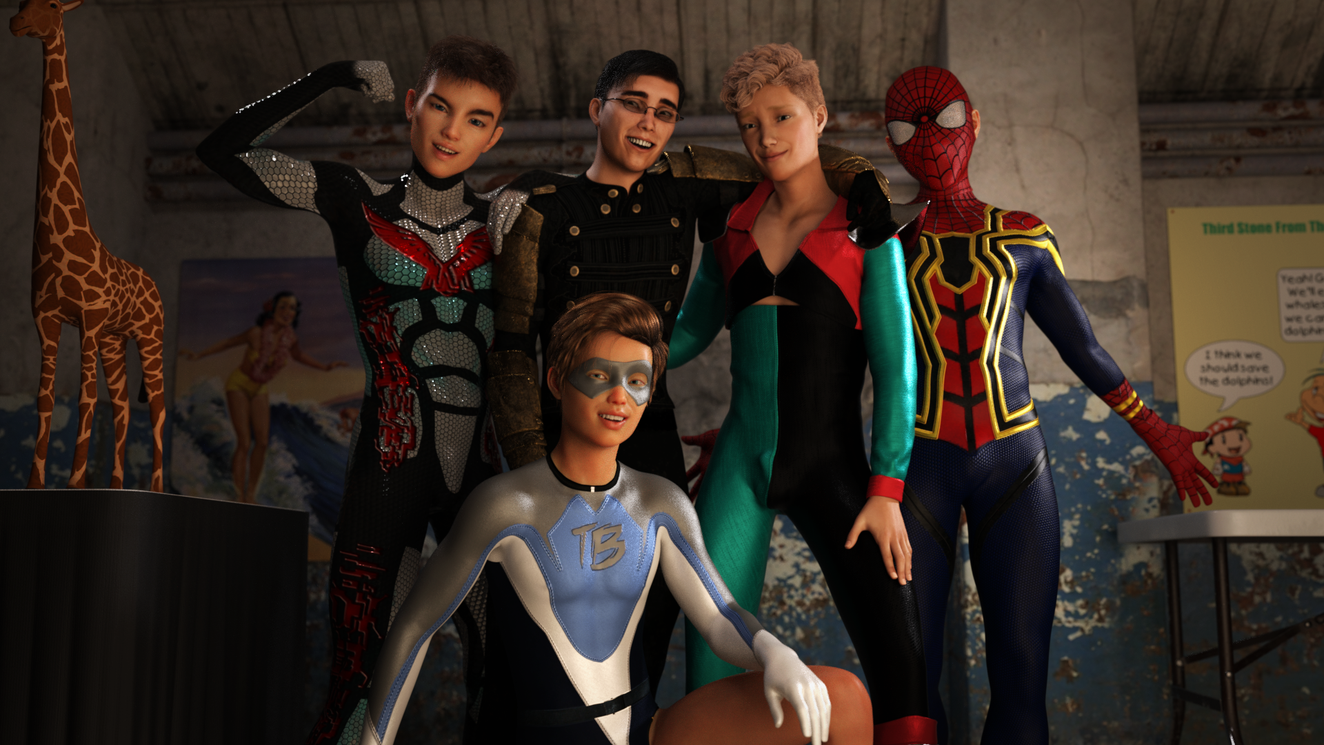 [欧美SLG汉化3D]注定腰上达学 Bound to College v0.6.9[霜端3.44G/FM/OD]-第2张-游戏-飞雪ACG