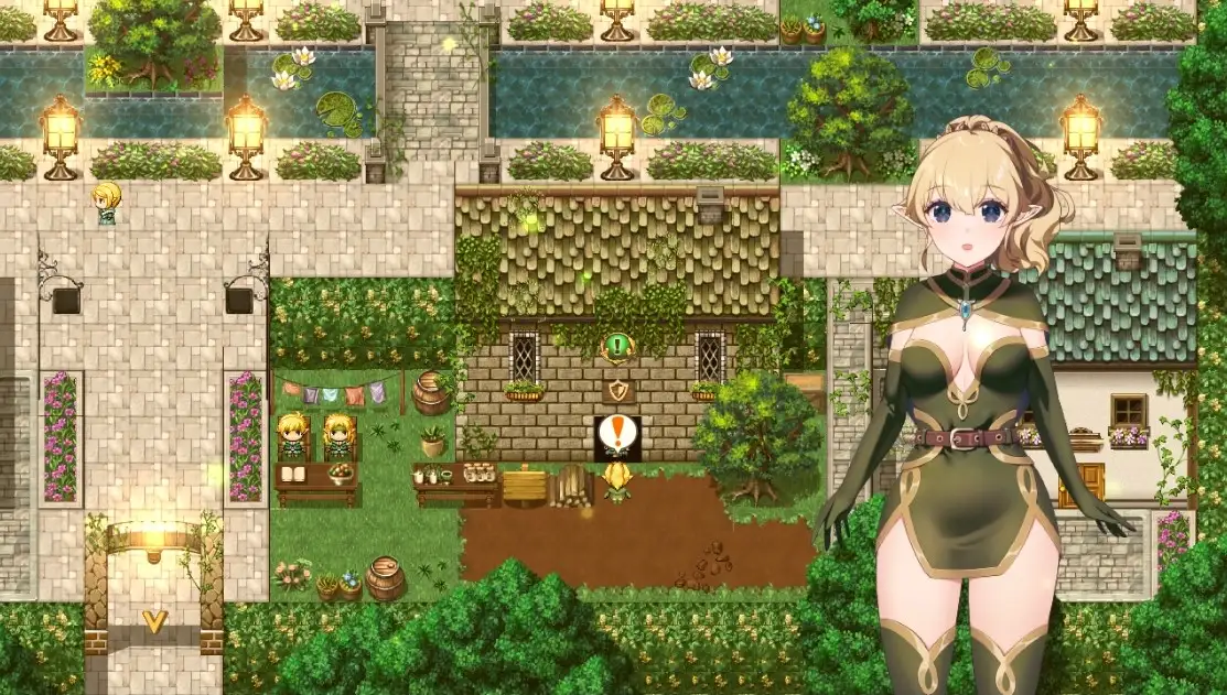 【日系RPG/AI汉化】闪耀之星与治愈的精灵：按摩、排便、放屁、运动短裤，以及第一次的百合性爱1.0【PC+安卓/1.35G】-第5张-游戏-飞雪ACG