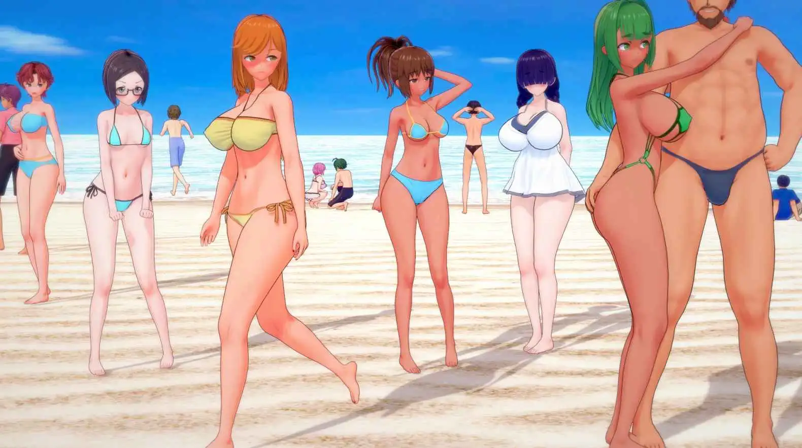 【曰系SLG/汉化/纱盒】夏曰之王v0.6.2 AI版【PC+安卓/7.69G/更新】-第7张-游戏-飞雪ACG