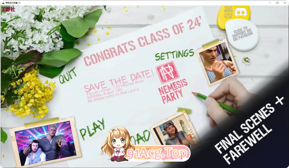 [欧美SLG/汉化/沙盒]宿敌派对终幕 Nemesis Party 1.0 AI汉化版PC+安卓[FM/百度/微云][5.4G]-第1张-游戏-飞雪ACG