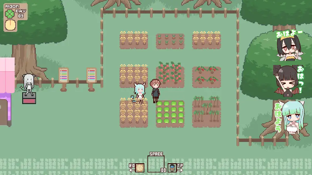 [SLG/PC/机翻汉化] 瘦耳酿与字油升或 モン酿とフリーライフ Ver1.02 [FM/168M/微云OD]-第3张-游戏-飞雪ACG